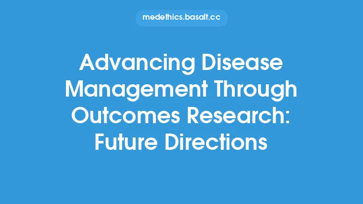 Advancing Disease Management Through Outcomes Research: Future Directions Thumbnail