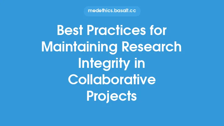 Best Practices for Maintaining Research Integrity in Collaborative Projects Thumbnail
