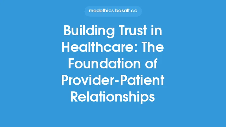 Building Trust in Healthcare: The Foundation of Provider-Patient Relationships Thumbnail