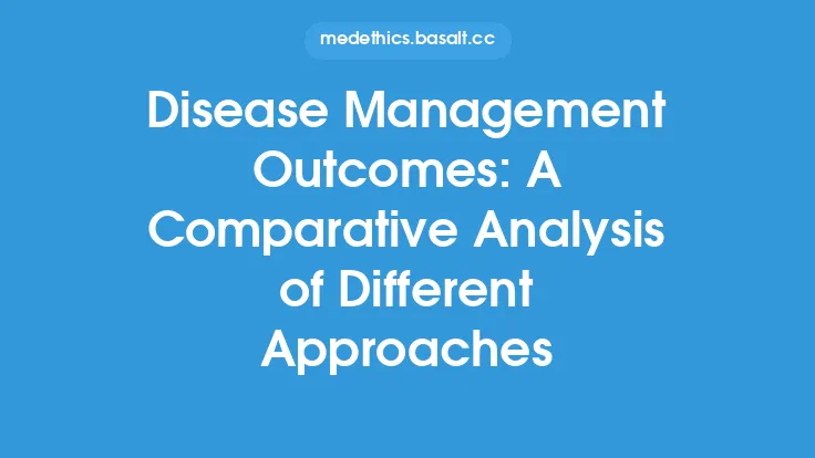 Disease Management Outcomes: A Comparative Analysis of Different Approaches Thumbnail
