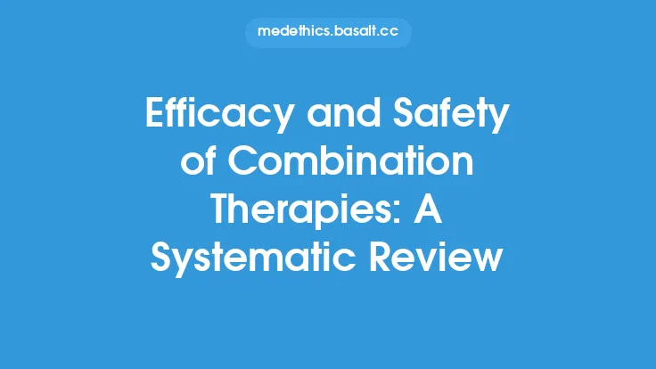 Efficacy and Safety of Combination Therapies: A Systematic Review Thumbnail