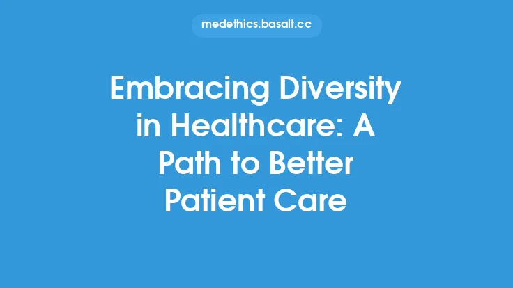 Embracing Diversity in Healthcare: A Path to Better Patient Care Thumbnail