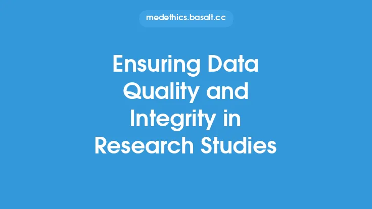 Ensuring Data Quality and Integrity in Research Studies Thumbnail