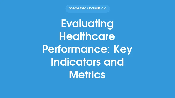 Evaluating Healthcare Performance: Key Indicators and Metrics Thumbnail