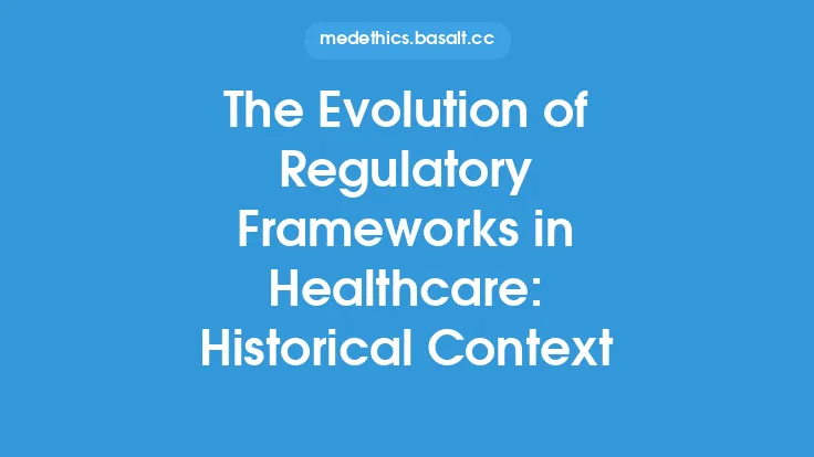 The Evolution of Regulatory Frameworks in Healthcare: Historical Context Thumbnail