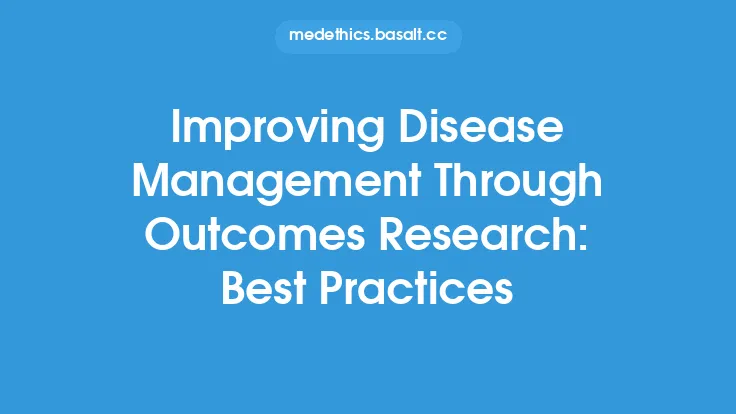 Improving Disease Management Through Outcomes Research: Best Practices Thumbnail