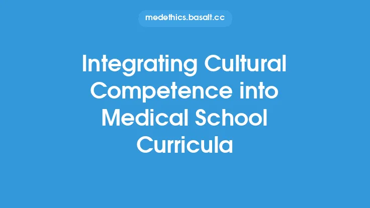 Integrating Cultural Competence into Medical School Curricula Thumbnail
