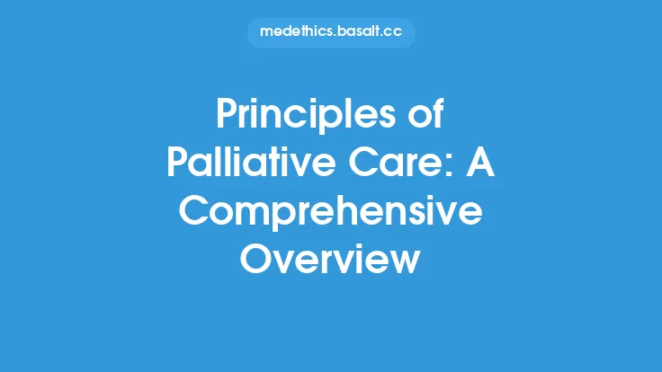 Principles of Palliative Care: A Comprehensive Overview Thumbnail