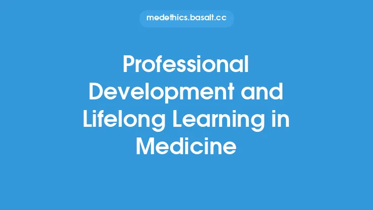 Professional Development and Lifelong Learning in Medicine Thumbnail