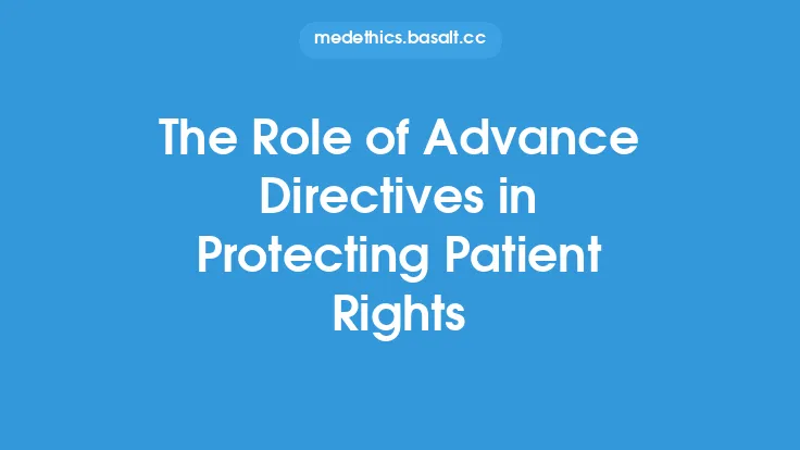 The Role of Advance Directives in Protecting Patient Rights Thumbnail