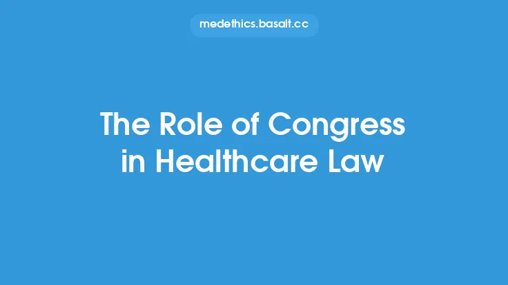 The Role of Congress in Healthcare Law Thumbnail