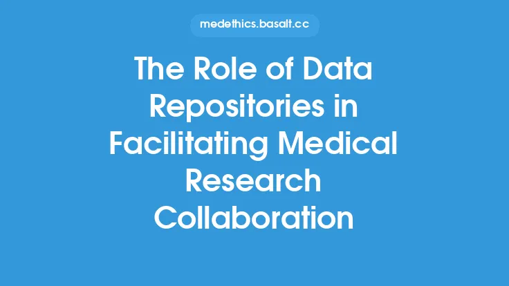 The Role of Data Repositories in Facilitating Medical Research Collaboration Thumbnail