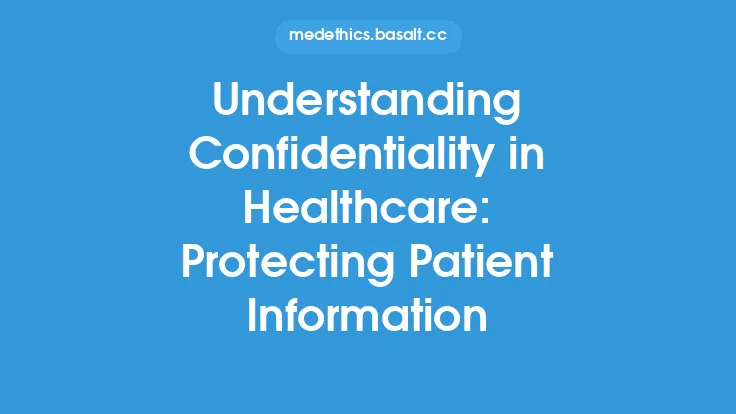 Understanding Confidentiality in Healthcare: Protecting Patient Information Thumbnail
