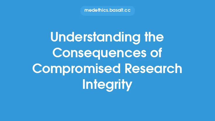 Understanding the Consequences of Compromised Research Integrity Thumbnail