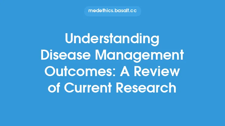 Understanding Disease Management Outcomes: A Review of Current Research Thumbnail