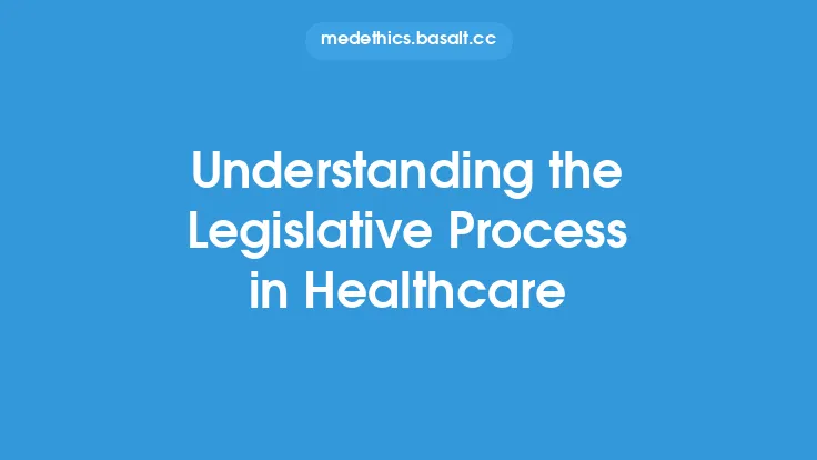 Understanding the Legislative Process in Healthcare Thumbnail