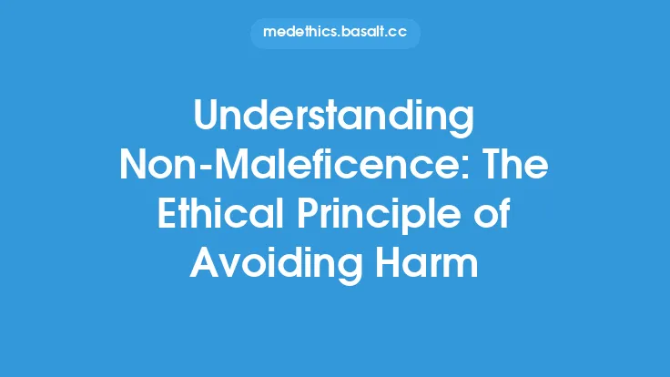 Understanding Non-Maleficence: The Ethical Principle of Avoiding Harm Thumbnail